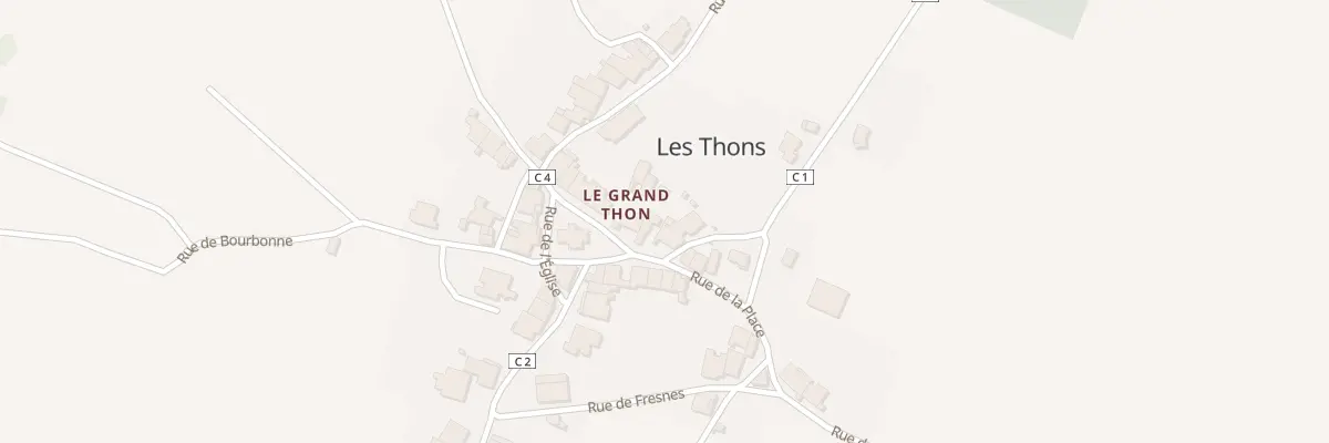 Plan du 5 Rue de la Place aux Thons
