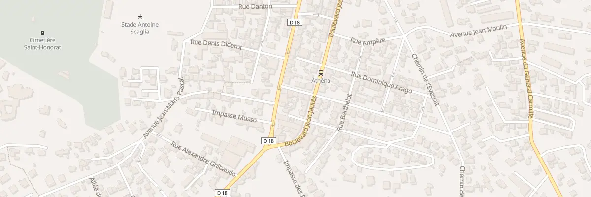 Plan du 3 Rue Jean-louis Balzac à La Seyne-sur-Mer