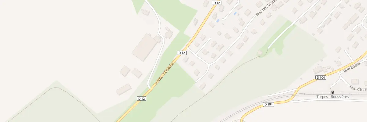 Plan du 5 Rue de la Combe à Torpes