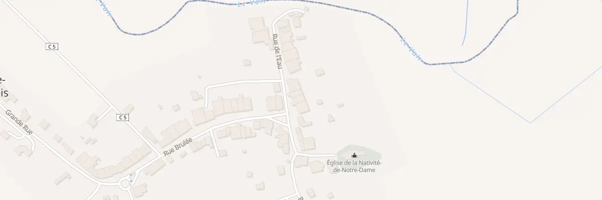 Plan du 26 Rue de l’Eau à Frebécourt