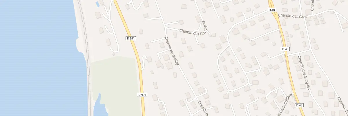 Plan du 39 Che du Biollay à Brison-Saint-Innocent