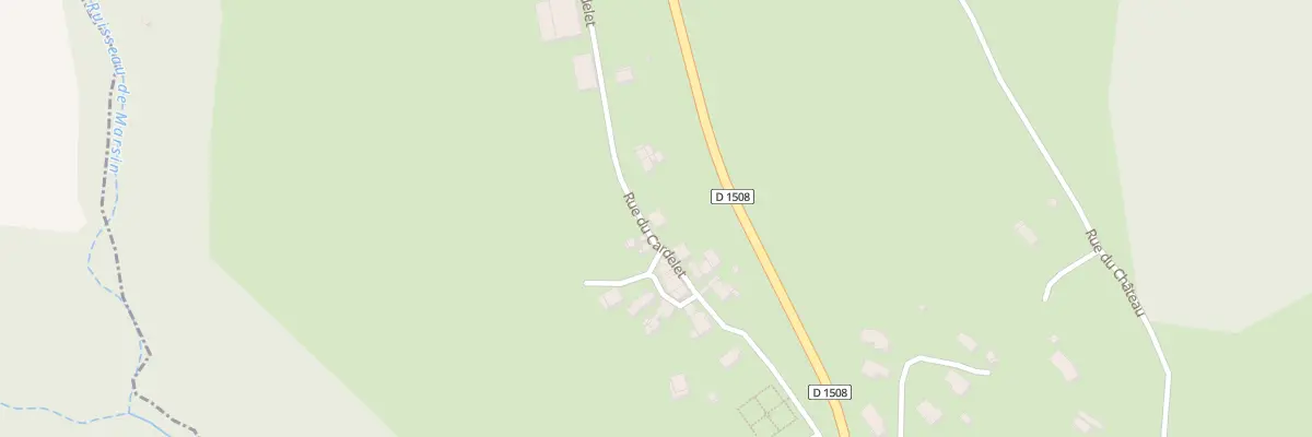 Plan du 256 Rue du Cardelet à Vanzy
