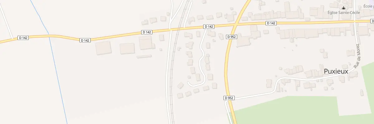 Plan du 4 Rue Clos de la Bergerie à Puxieux