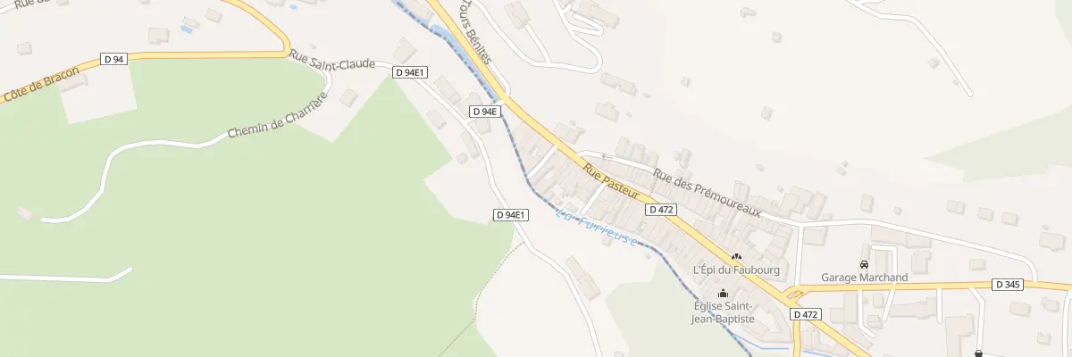 Plan du 3 Rle du Gue à Salins-les-Bains
