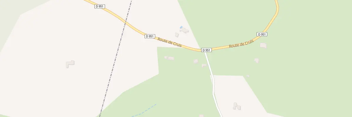 Plan du 7015 Les Crottes à Mallefougasse-Augès
