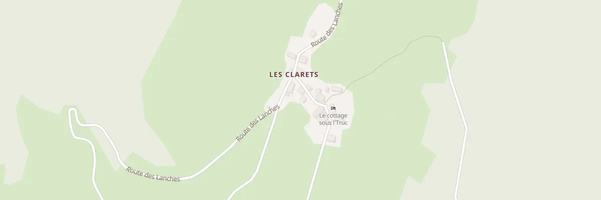Plan du 5408F Les Clarets à Saint-Pierre-d’Entremont