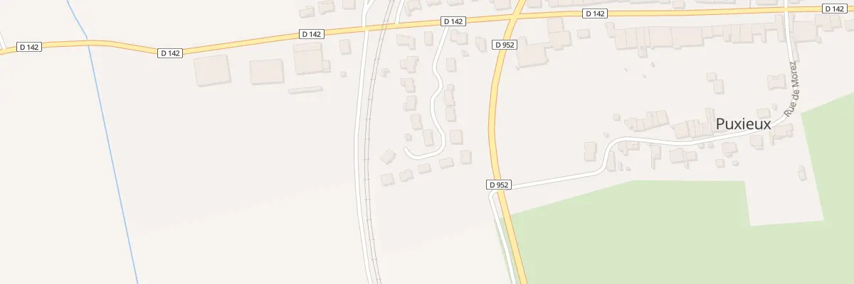 Plan du 10 Lot du Stade à Puxieux