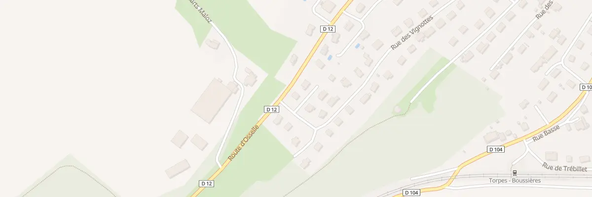 Plan du 6 Rue du Neflier à Torpes