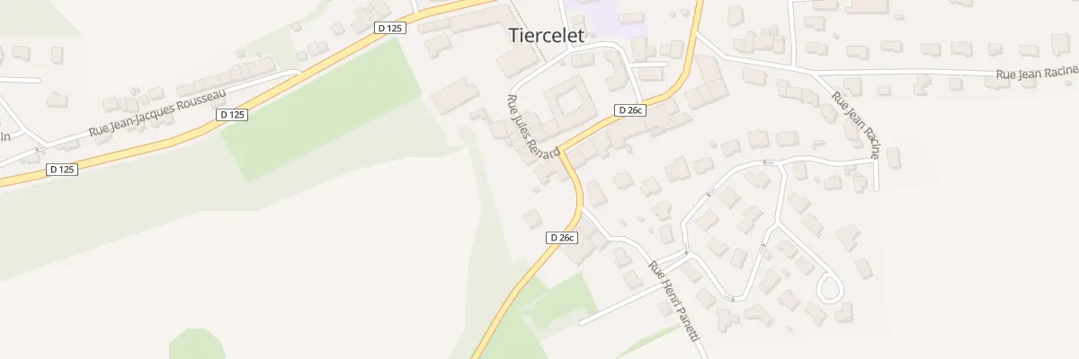Plan du 2 Rue Jules Renard à Mercy-le-Bas