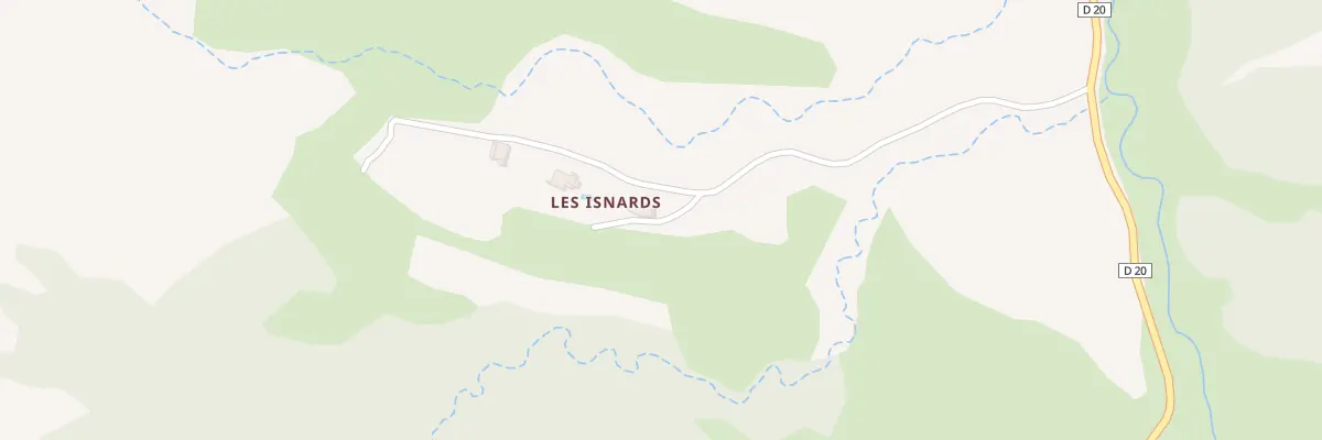 Plan du 5032 Les Isnards à Esparron