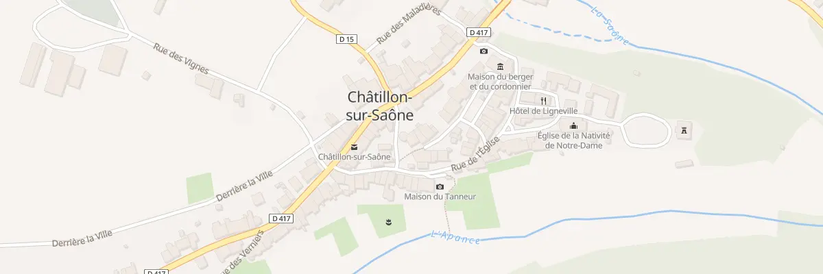 Plan du 36 Rue de l’Assaut à Châtillon-sur-Saône