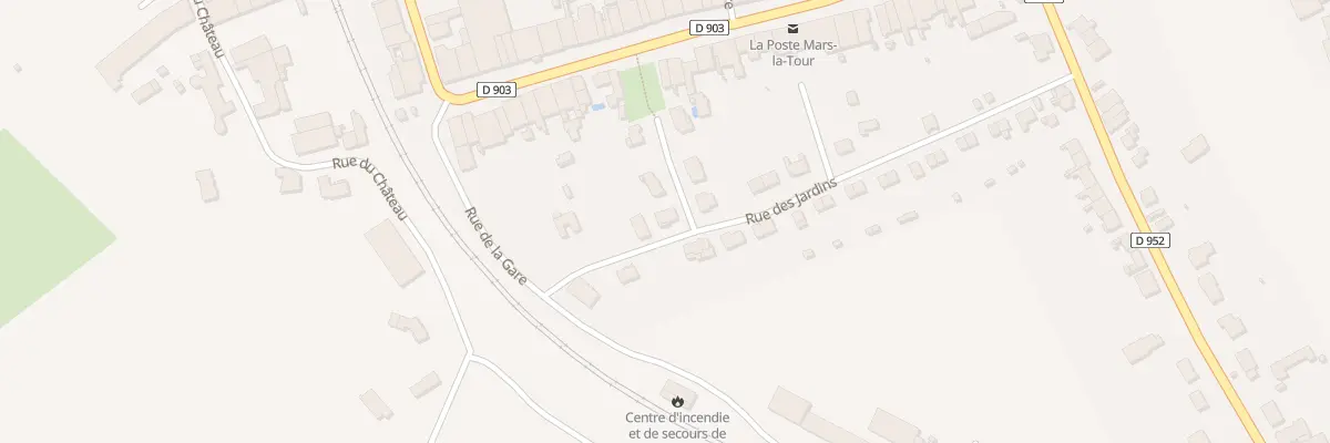Plan du 30 Rue des Jardins à Mars-la-Tour