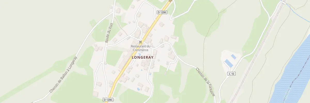 Plan du 1 Che des Vignes à Léaz