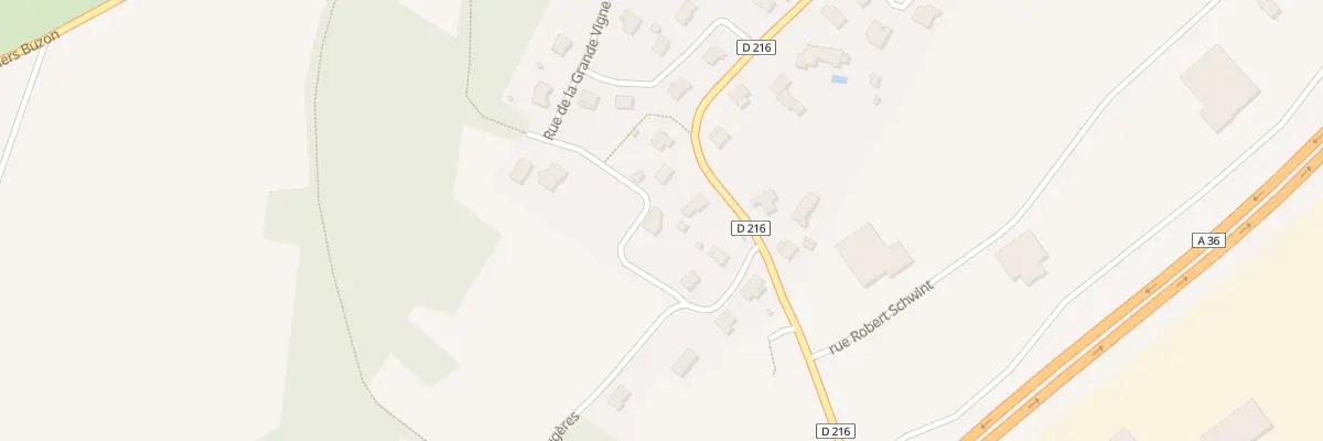 Plan du 4 Rue des Ecorchoues à Chemaudin et Vaux