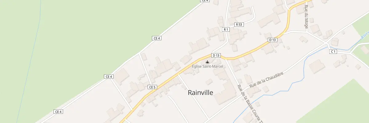 Plan du 84 Rue du Han à Rainville