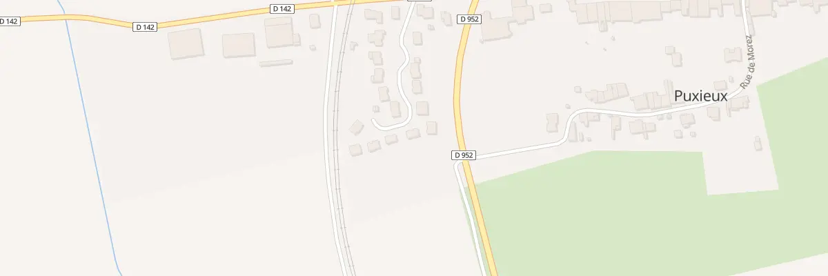Plan du 4 Lot du Stade à Puxieux