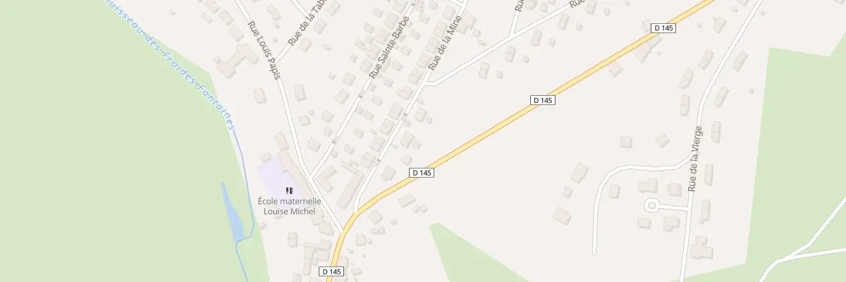 Plan du 4 Rue de la Mine à Tucquegnieux