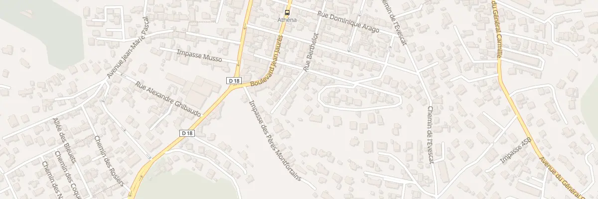 Plan du 26 Rue Berthelot à La Seyne-sur-Mer