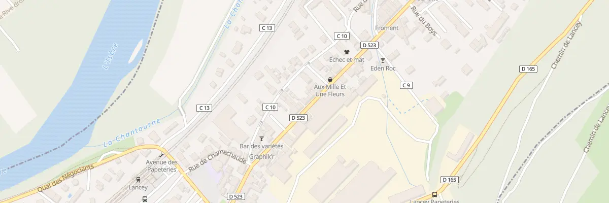 Plan du 20 Av Aristide Bergès à Villard-Bonnot