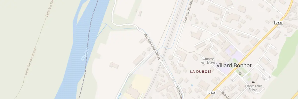 Plan du 35 Rue des Eaux Claires à Villard-Bonnot