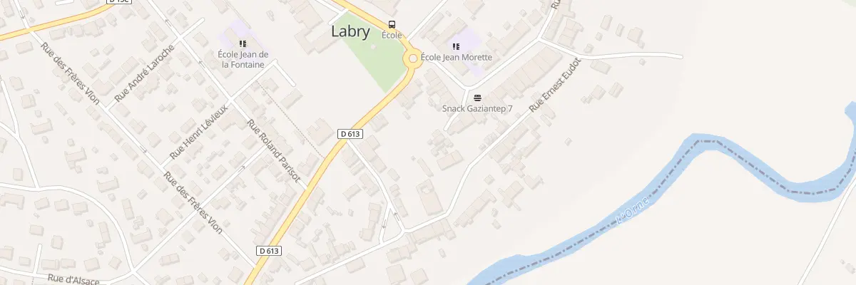Plan du 14 Rue des Freres Marcon à Labry