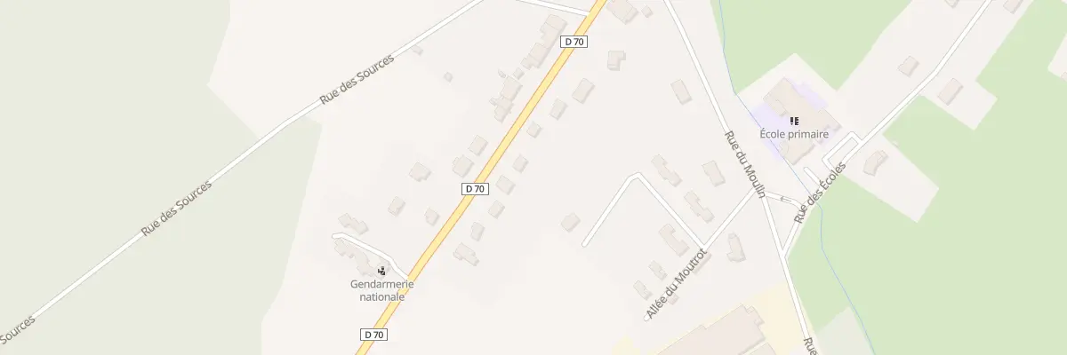 Plan du 25 Rue de Franche Comté à Combeaufontaine