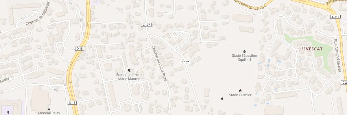 Plan du 692 Vieux Chemin des Sablettes à La Seyne-sur-Mer