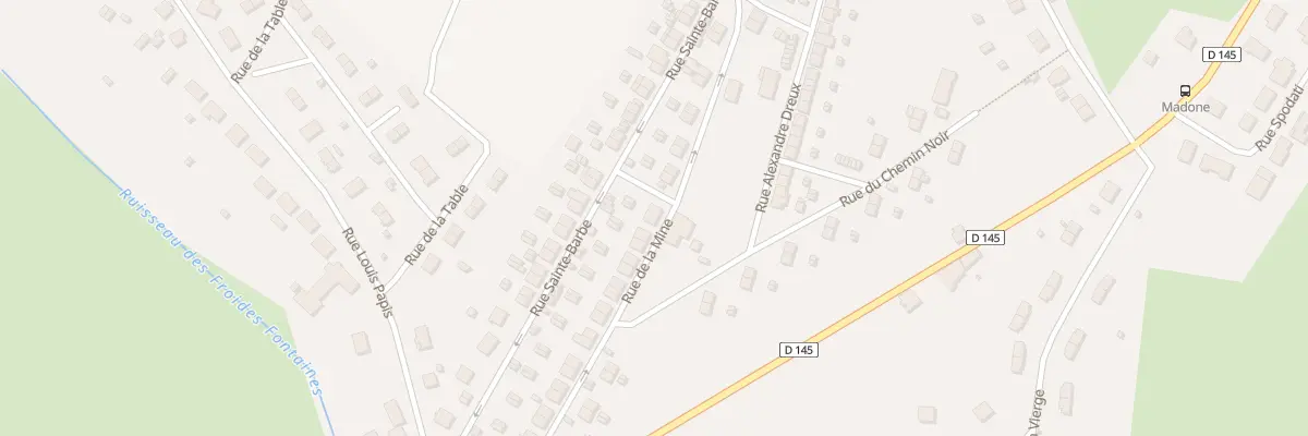 Plan du 39 Rue de la Mine à Tucquegnieux