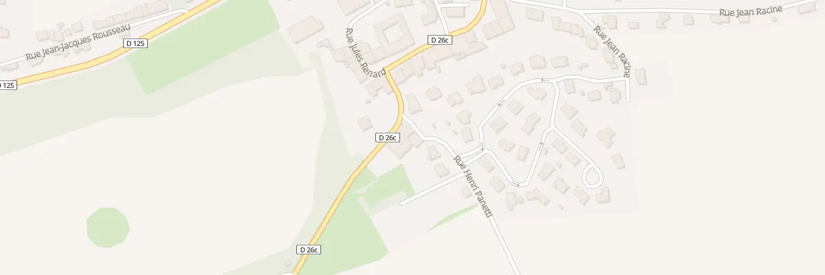 Plan du 1 Rue Henri Panetti à Tiercelet