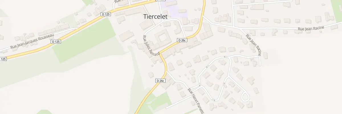 Plan du 6 Rue Honoré de Balzac à Tiercelet
