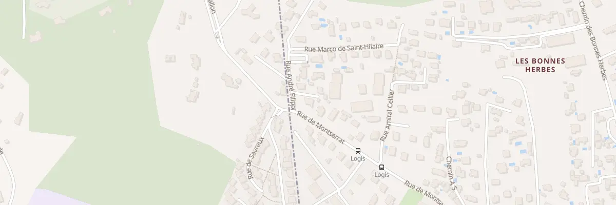 Plan du 588 Rue de Montserrat à Toulon