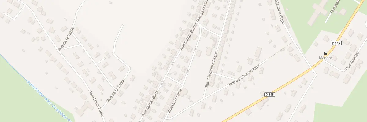 Plan du 51 Rue de la Mine à Tucquegnieux