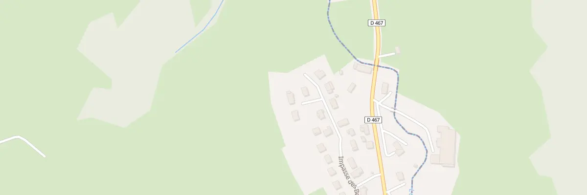 Plan du 22 Rue des Belettes à Bracon