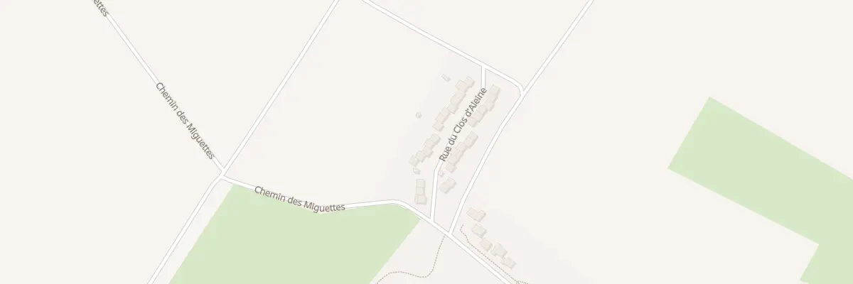 Plan du 13 Rue du Clos d’Aleine à Colombey-les-Belles