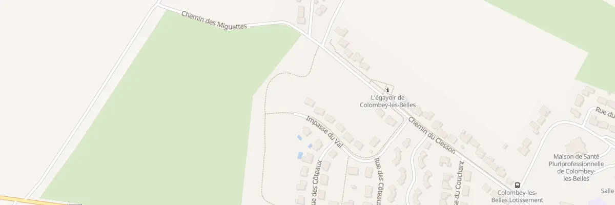 Plan du 8 Lot Val de Moncel à Colombey-les-Belles