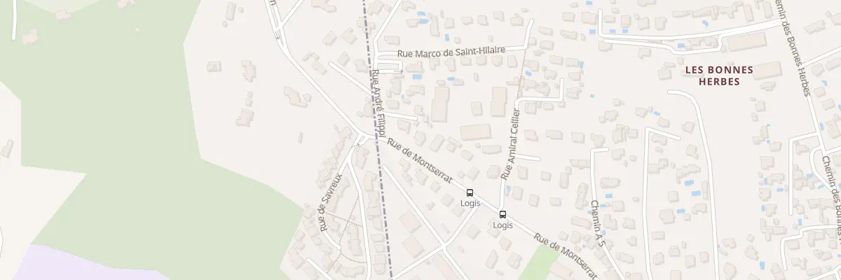 Plan du 572 Rue de Montserrat à Toulon