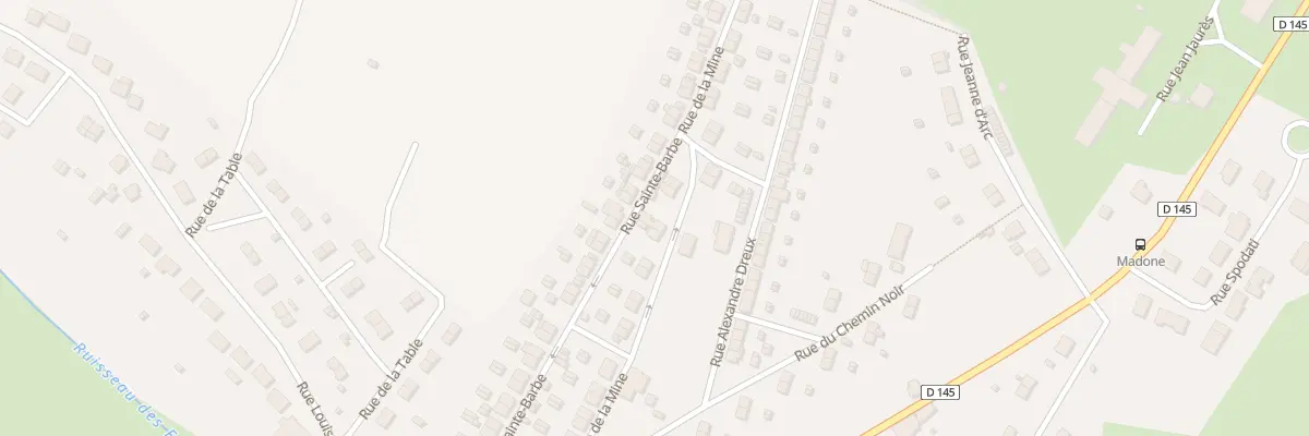 Plan du 57 Rue de la Mine à Tucquegnieux