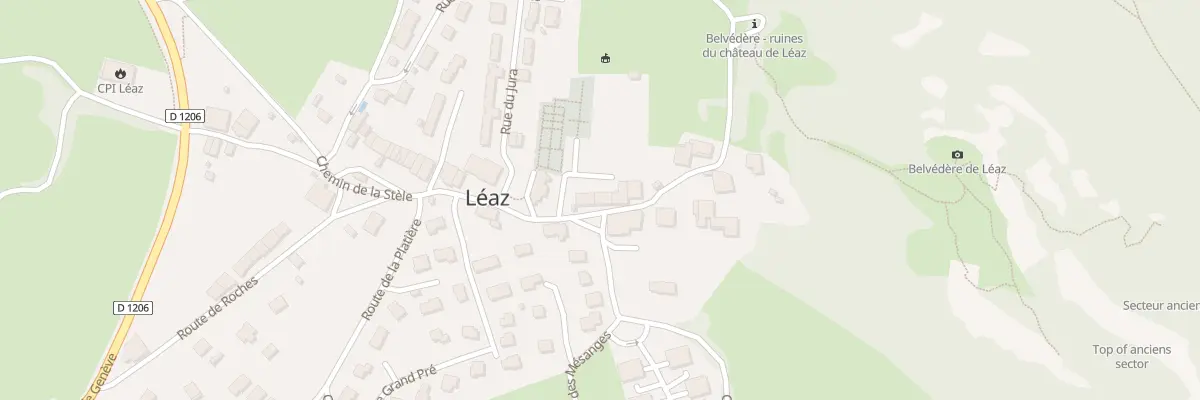 Plan du 13 Rue Saint-Amand à Léaz