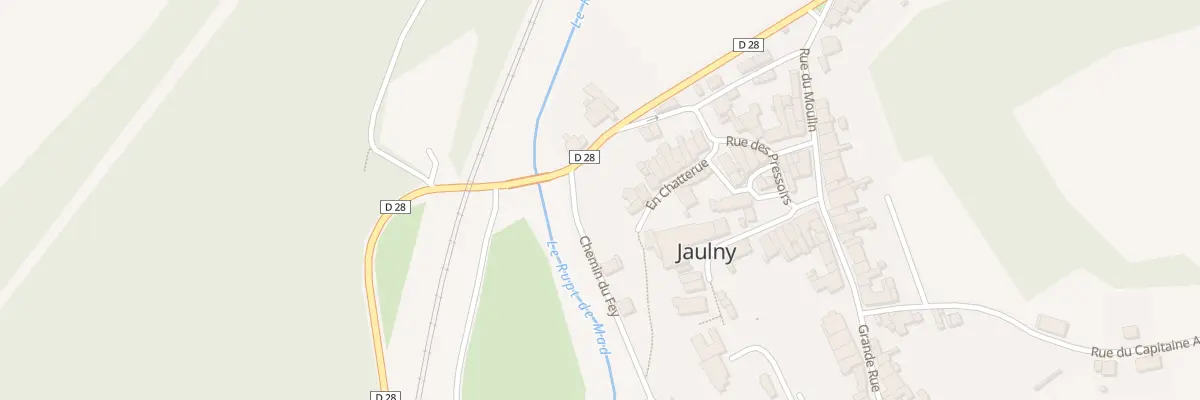 Plan du 18B Rue en Chatteru à Jaulny