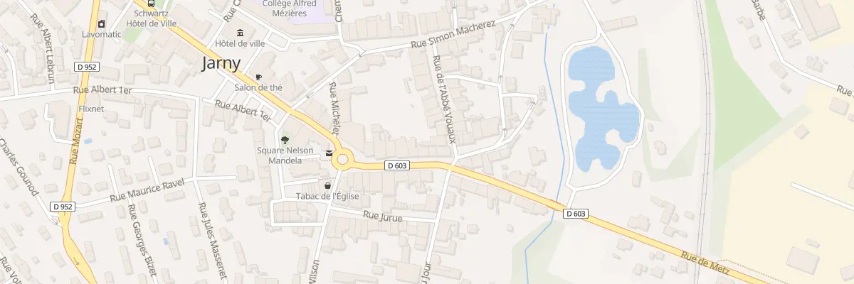 Plan du 3B Rue Abbe Vouaux à Jarny