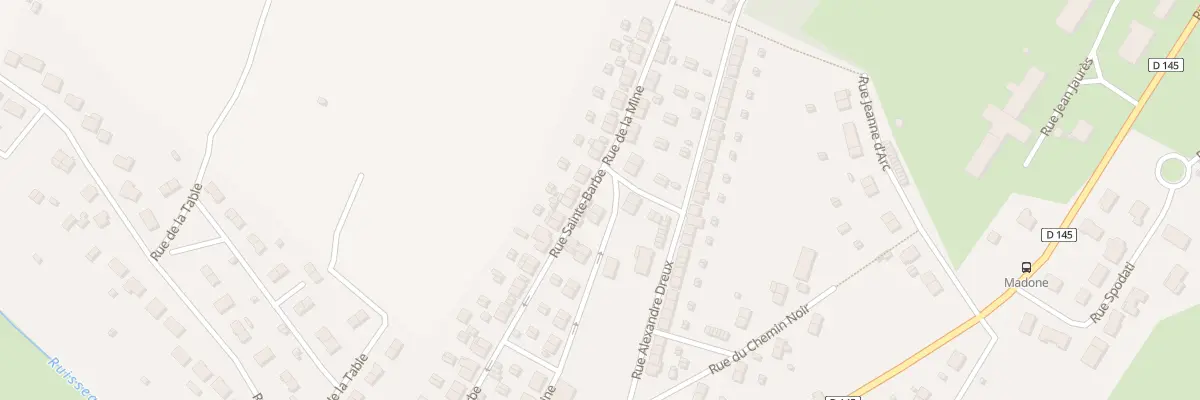 Plan du 61 Rue de la Mine à Tucquegnieux