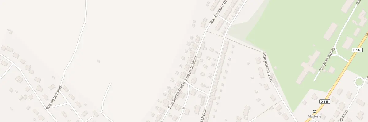 Plan du 62 Rue de la Mine à Tucquegnieux