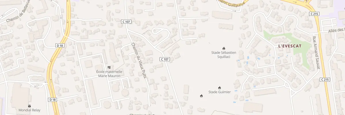 Plan du 641 Vieux Chemin des Sablettes à La Seyne-sur-Mer