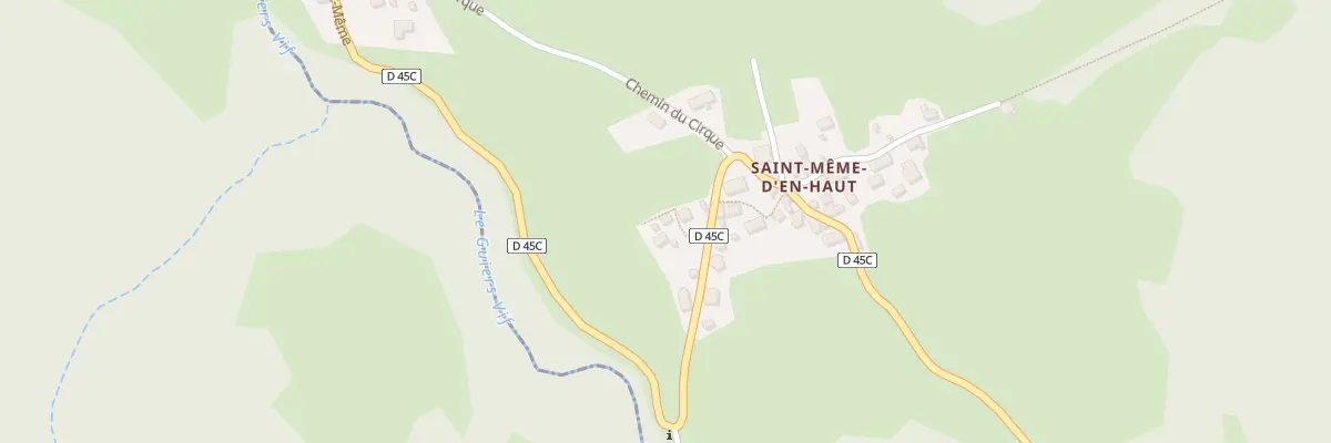Plan du 5030 Saint Meme d’En Haut à Saint-Pierre-d’Entremont