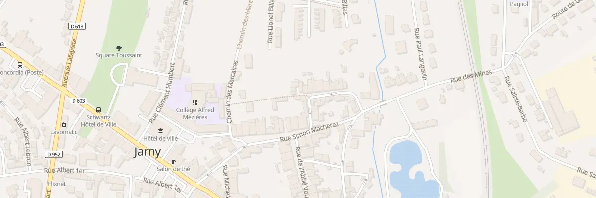 Plan du 9 Rue de Lorraine à Jarny