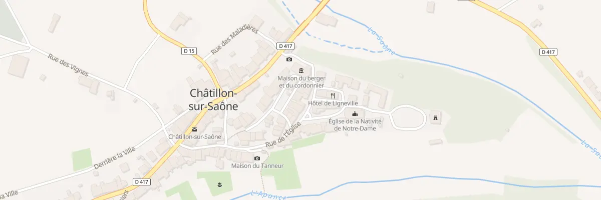 Plan du 5 Rue de l’Assaut à Châtillon-sur-Saône