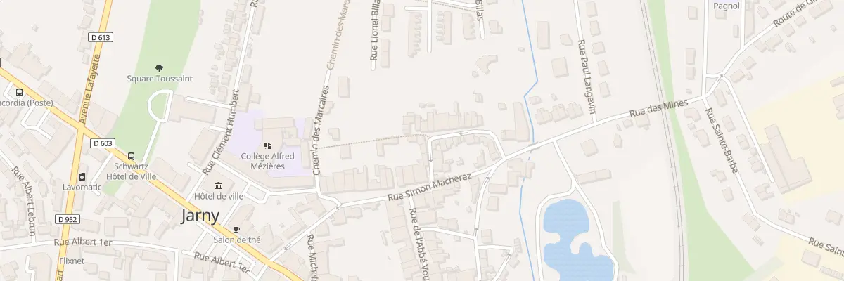 Plan du 7 Rue de Lorraine à Jarny