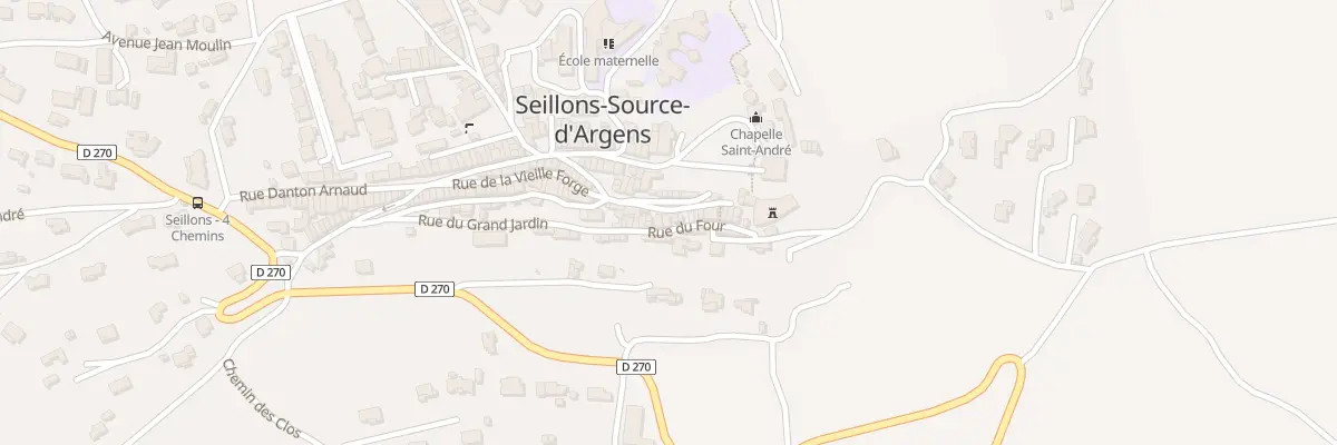 Plan du 5187 Pl Barbourin à Seillons-Source-d’Argens