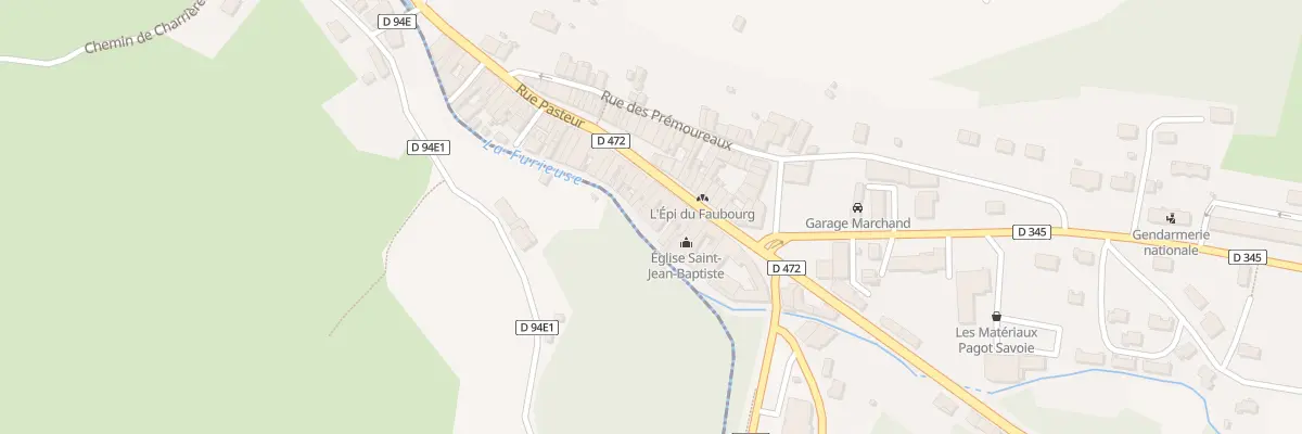 Plan du 62 Rue Pasteur à Salins-les-Bains