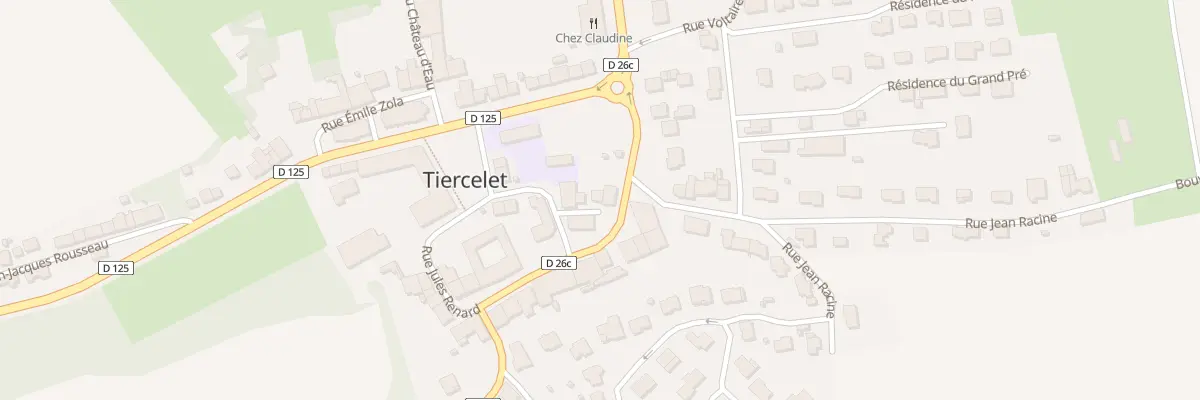 Plan du 5 Rue du 8 Mai 1945 à Tiercelet